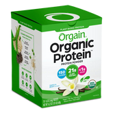 Single Serve Organic Protein™ Plant Based Protein Powder - Vanilla Bean