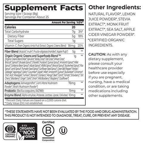 Wonder Gut Powder - Orange Mango