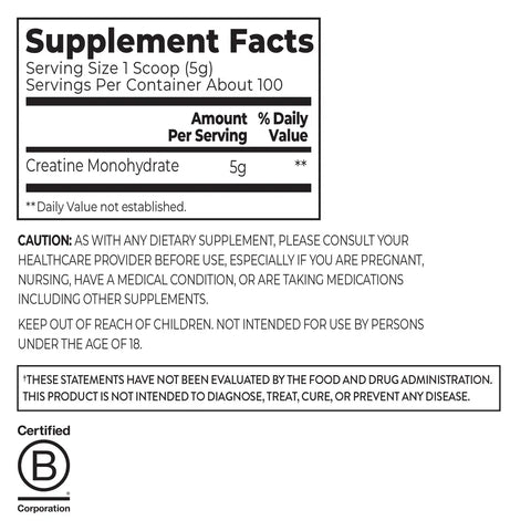 Creatine Monohydrate Powder
