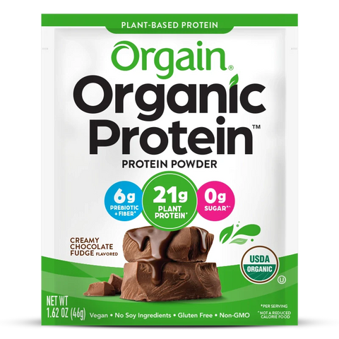 Organic Protein™ Plant Based Protein Powder - Creamy Chocolate Fudge