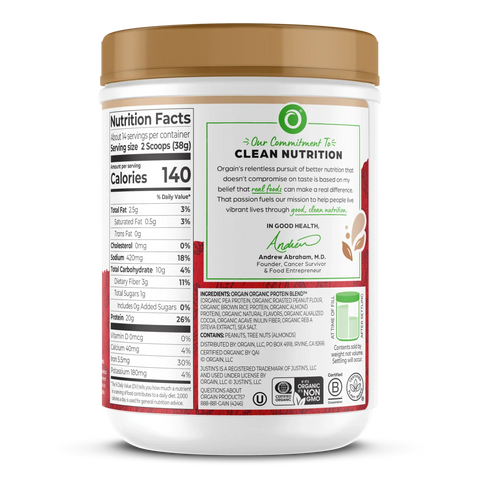 Nut Butter Protein Powder - Dark Chocolate Peanut Butter