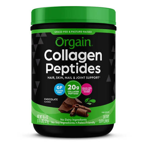 Grass Fed Pasture Raised Collagen Peptides - Chocolate