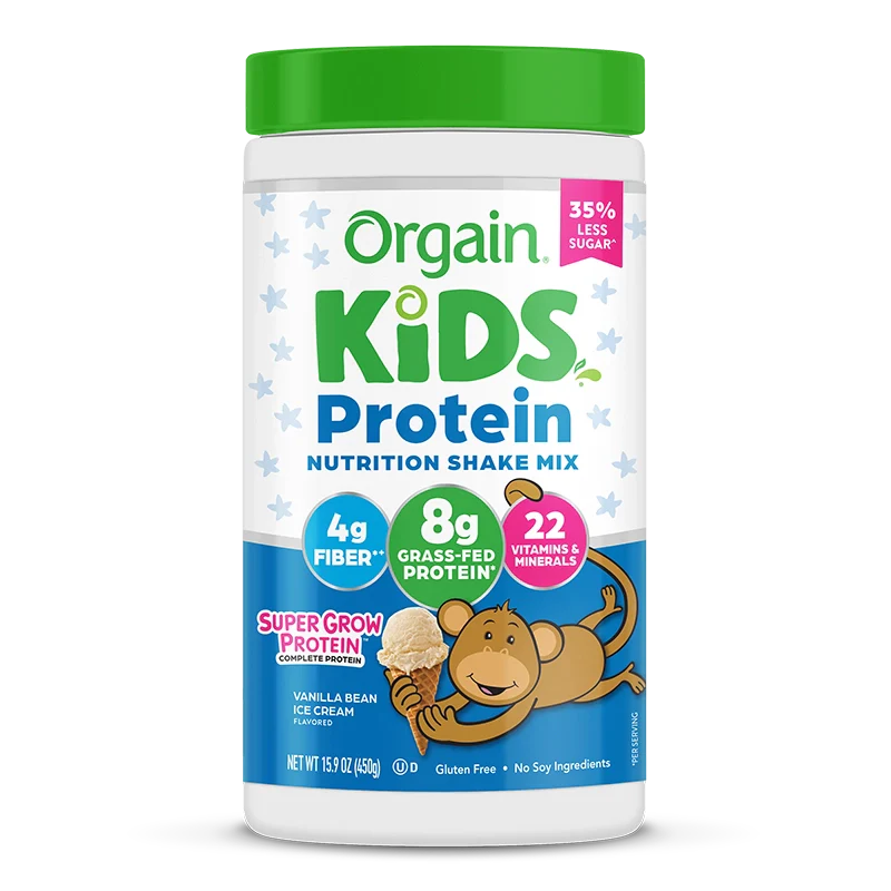 Kids Protein Nutrition Shake Mix - Vanilla Bean Ice Cream