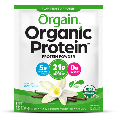 Organic Protein™ Plant Based Protein Powder - Vanilla Bean