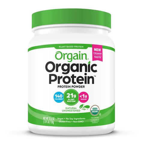 Organic Protein™ Plant Based Protein Powder - Natural Unsweetened
