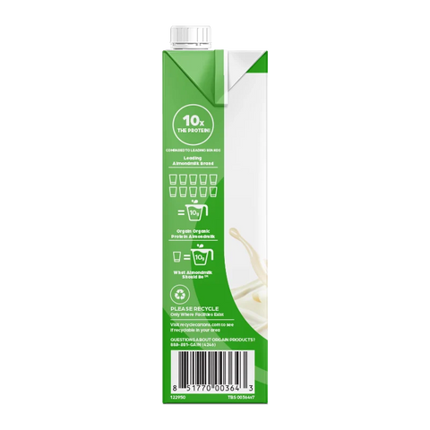 Organic Protein™ Almond Milk - Unsweetened Vanilla